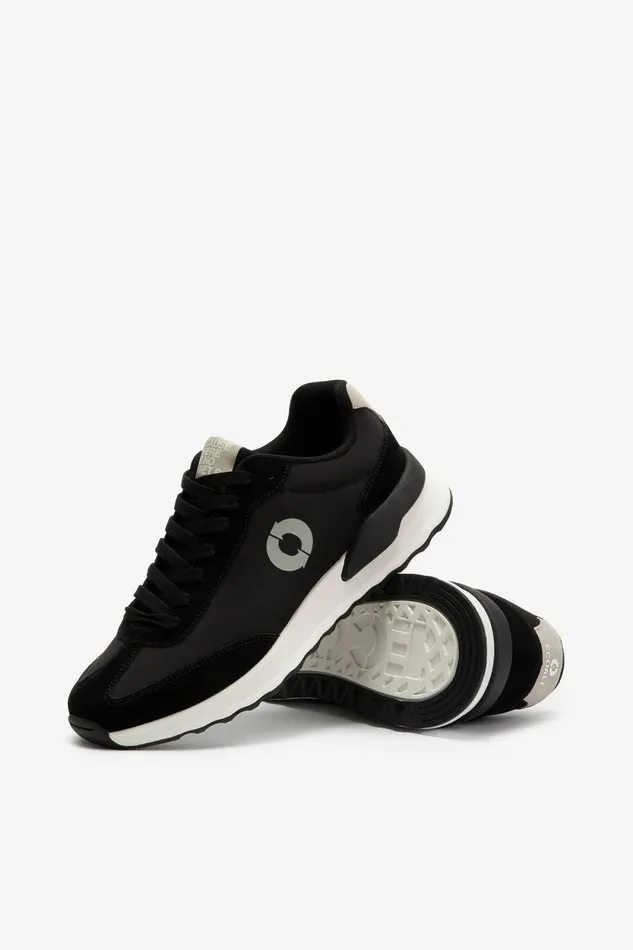 Women Black Prince Trainers Ecoalf Sneakers