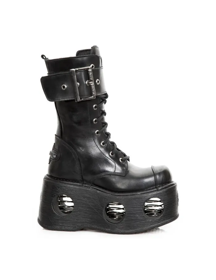 Women Boot Metallic M312C12 New Rock High Heels Women Boot Metallic M312C12 New Rock High Heels