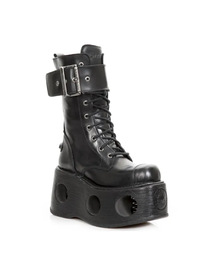 Women Boot Metallic M312C12 New Rock High Heels Women Boot Metallic M312C12 New Rock High Heels