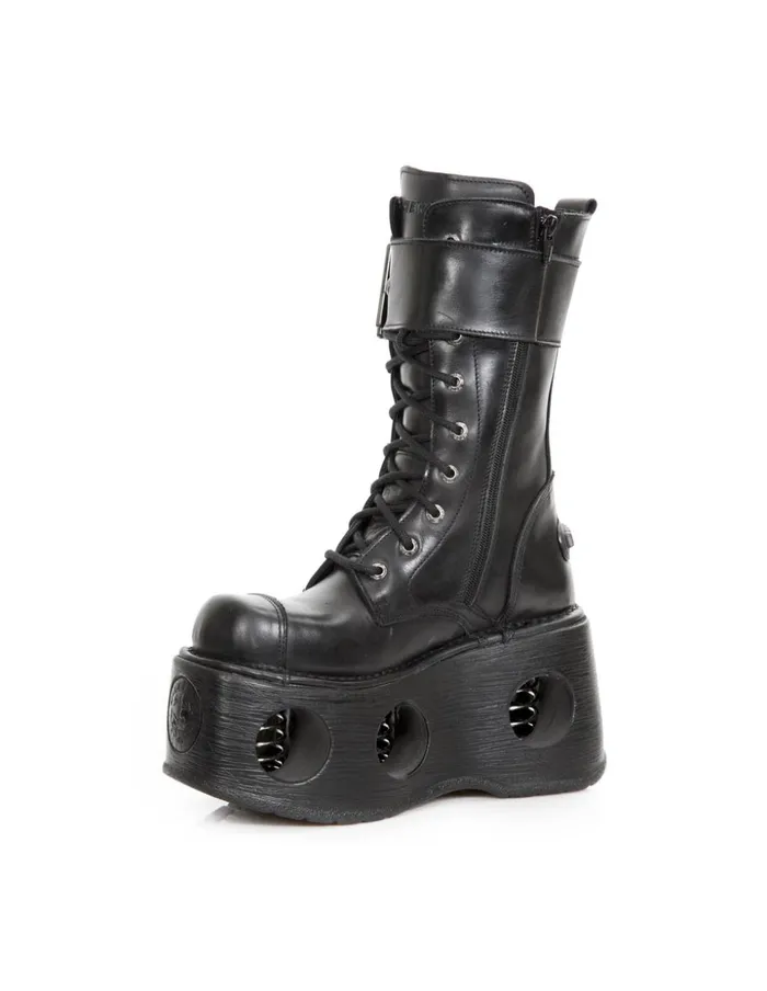 Women Boot Metallic M312C12 New Rock High Heels Women Boot Metallic M312C12 New Rock High Heels