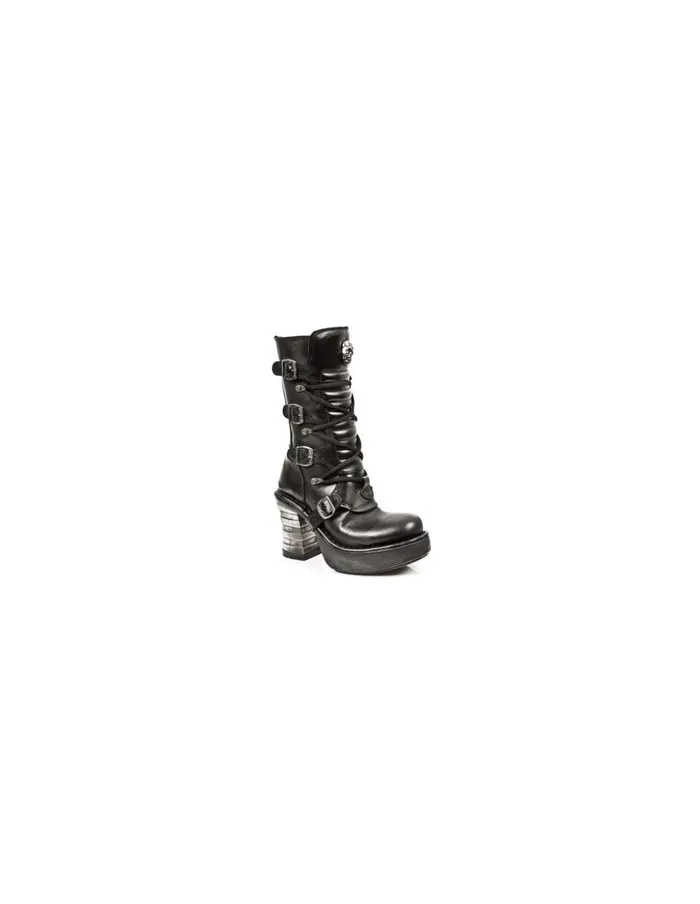 Women Boot Metallic M8373S1 New Rock Boots Women Boot Metallic M8373S1 New Rock Boots