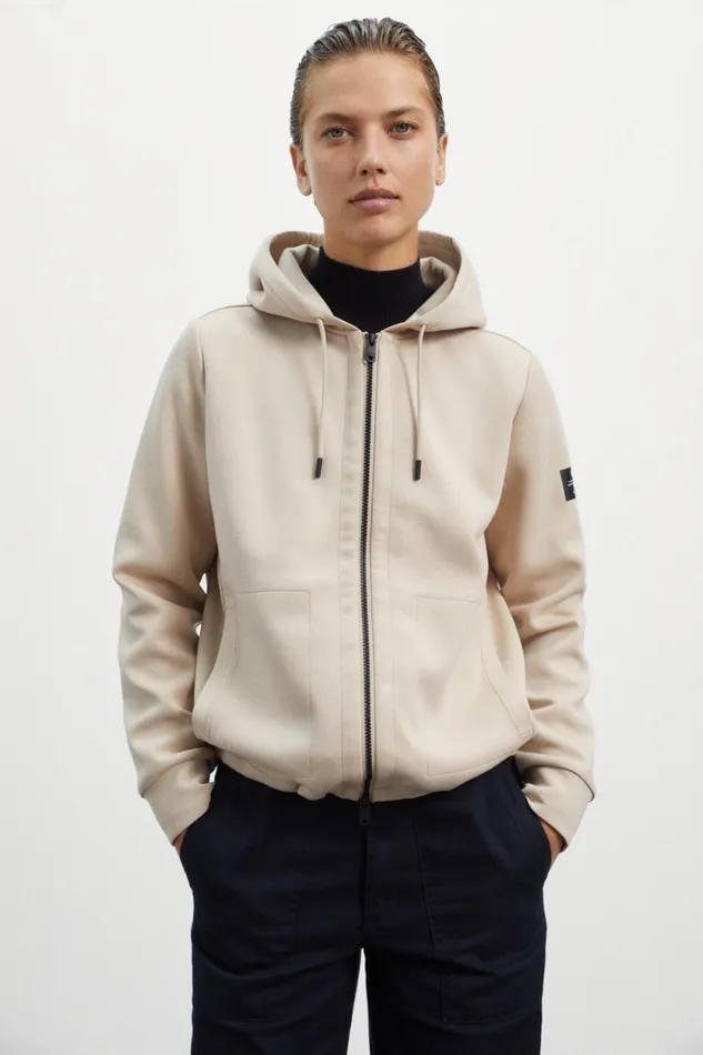 Women Brown Bray Sweatshirt Ecoalf Sweatshirts