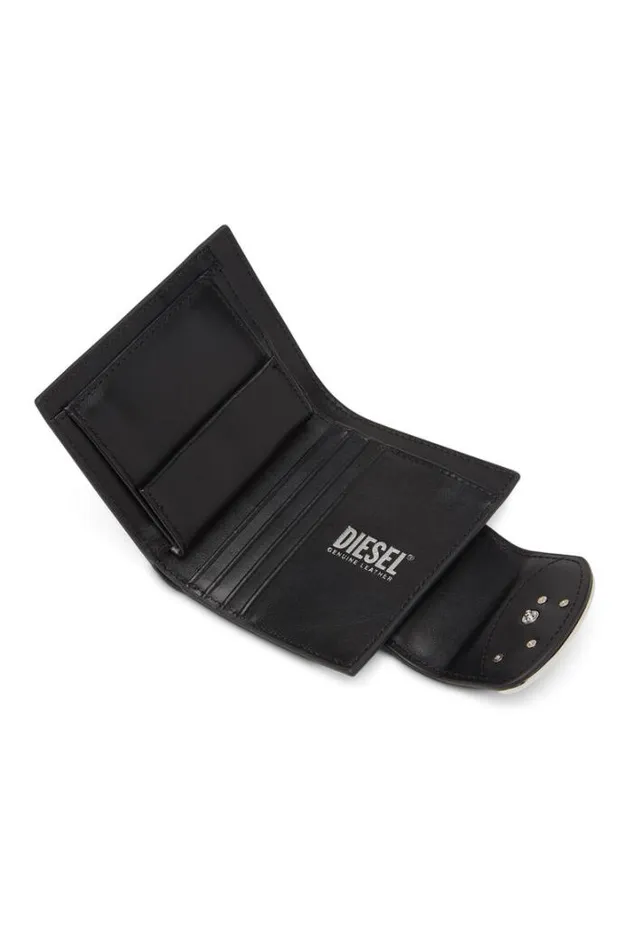 Women Camille Black Diesel Wallets