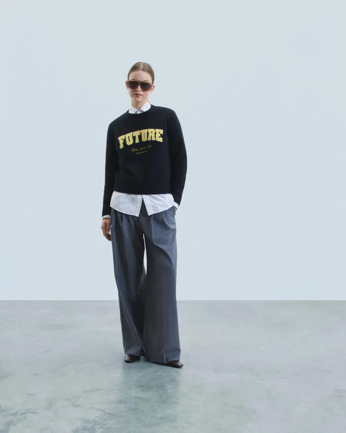Women Cashmere Sweaters From Future Future Crewneck Sweater Black