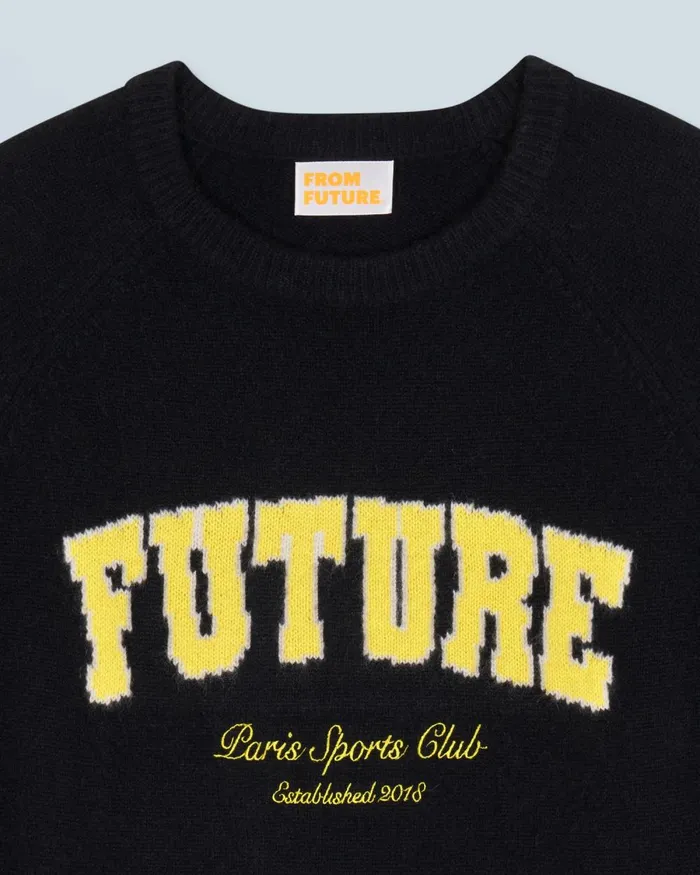 Women Cashmere Sweaters From Future Future Crewneck Sweater Black