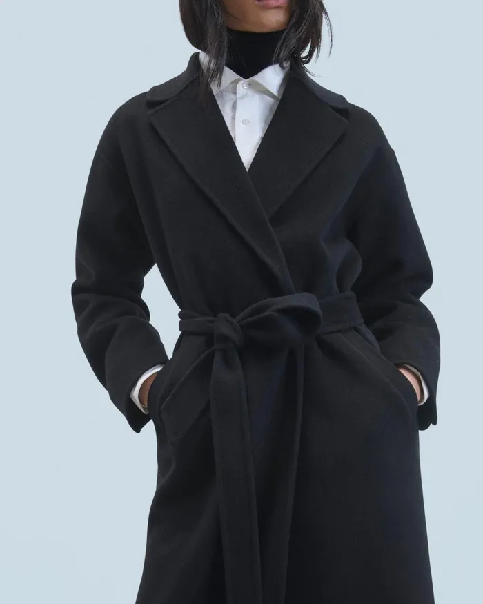 Women Coats and Jackets From Future Outerwear Coat Black