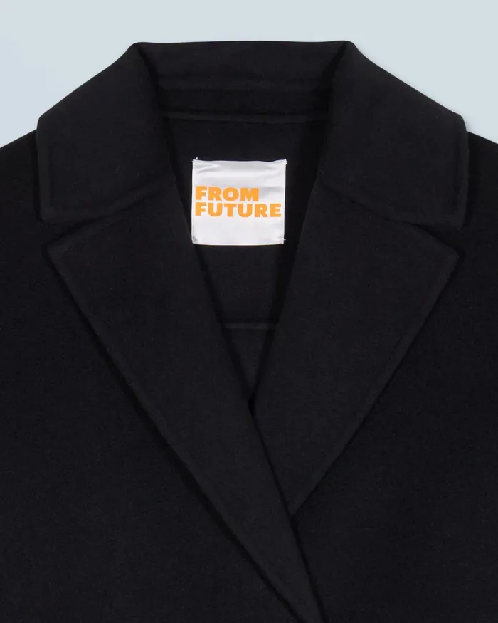 Women Coats and Jackets From Future Outerwear Coat Black