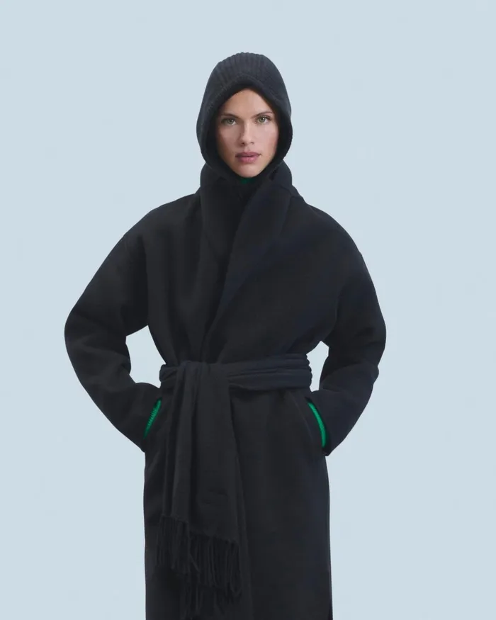 Women Coats and Jackets From Future Outerwear Coat Black