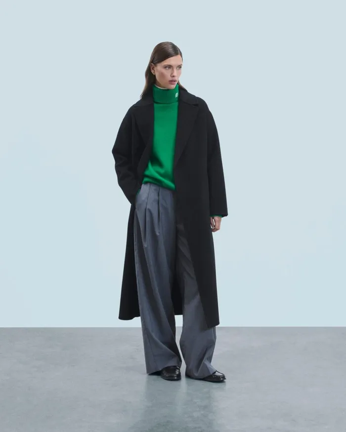 Women Coats and Jackets From Future Outerwear Coat Black