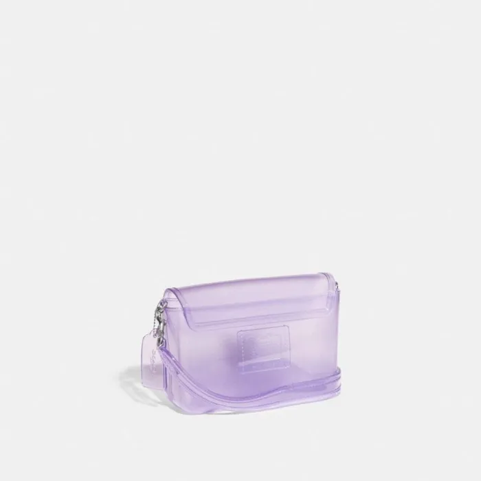 Women Crossbody Bags Coach Jelly Tabby Silverlight Violet