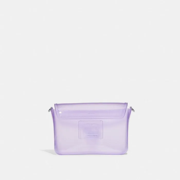 Women Crossbody Bags Coach Jelly Tabby Silverlight Violet
