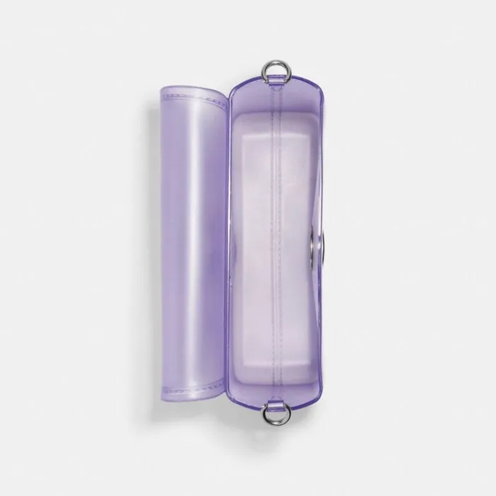 Women Crossbody Bags Coach Jelly Tabby Silverlight Violet