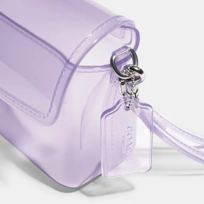 Women Crossbody Bags Coach Jelly Tabby Silverlight Violet