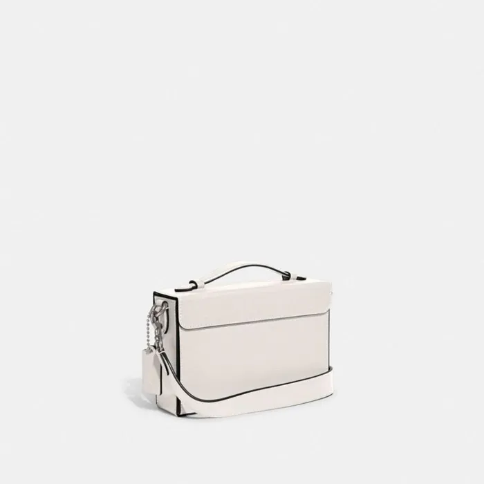 Women Crossbody Bags Coach Tabby Box Bag Light Antique Nickelchalk