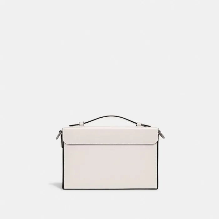 Women Crossbody Bags Coach Tabby Box Bag Light Antique Nickelchalk