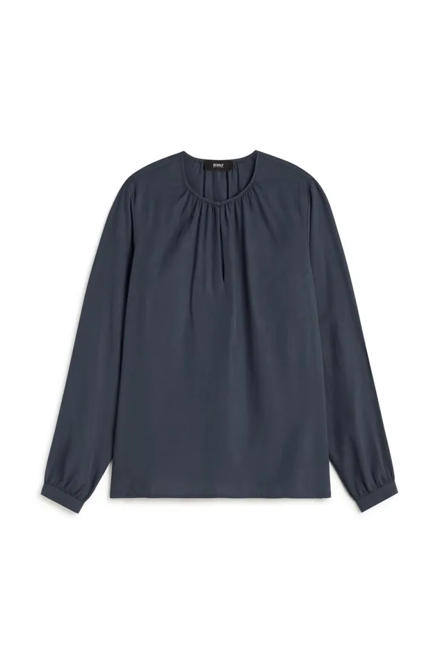 Women Dark Blue Alma Shirt Ecoalf Shirts