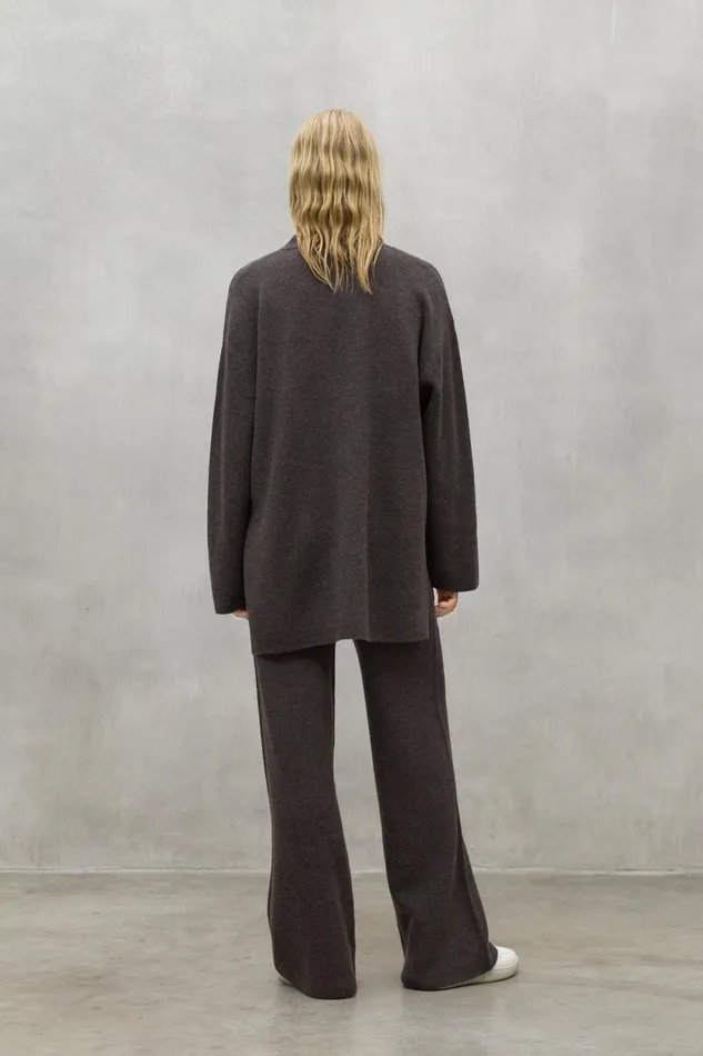 Women Dark Brown Cipre Trousers Ecoalf Trousers