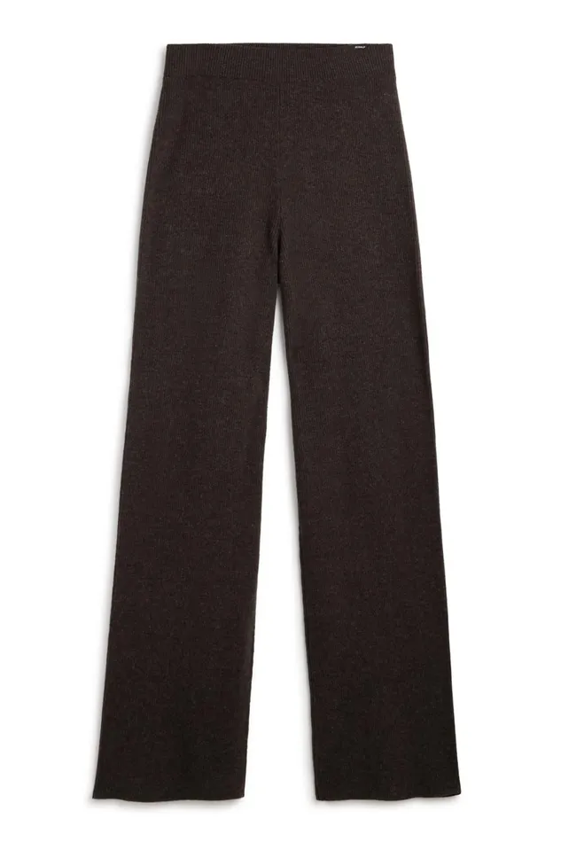Women Dark Brown Cipre Trousers Ecoalf Trousers