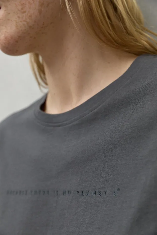 Women Dark Grey Ariza TShirt Ecoalf TShirts