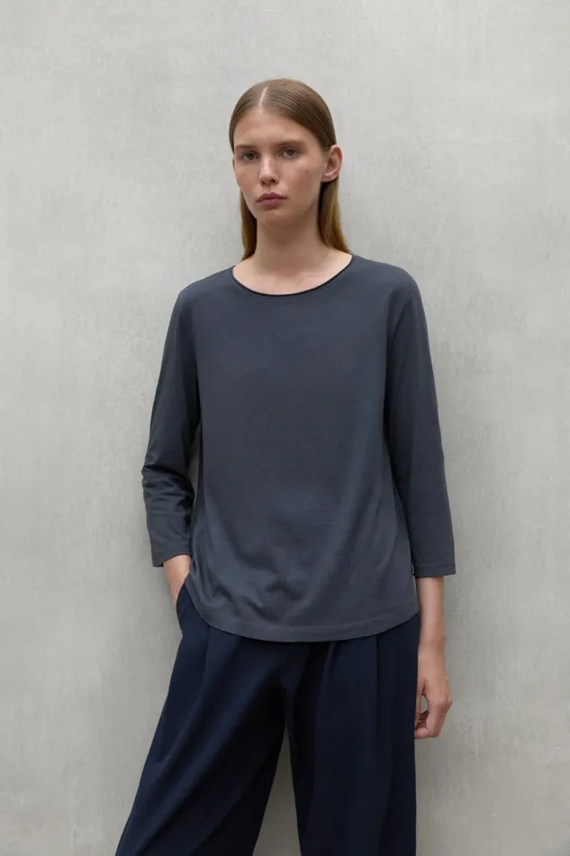 Women Dark Grey Beja TShirt Ecoalf TShirts