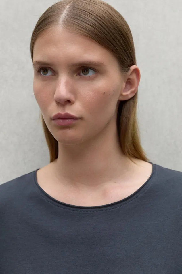 Women Dark Grey Beja TShirt Ecoalf TShirts