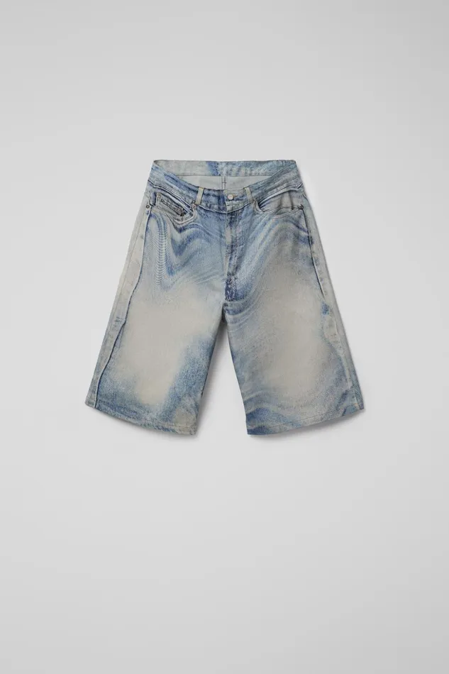 Women Denim Shorts Blue Denim Shorts Camper Denim