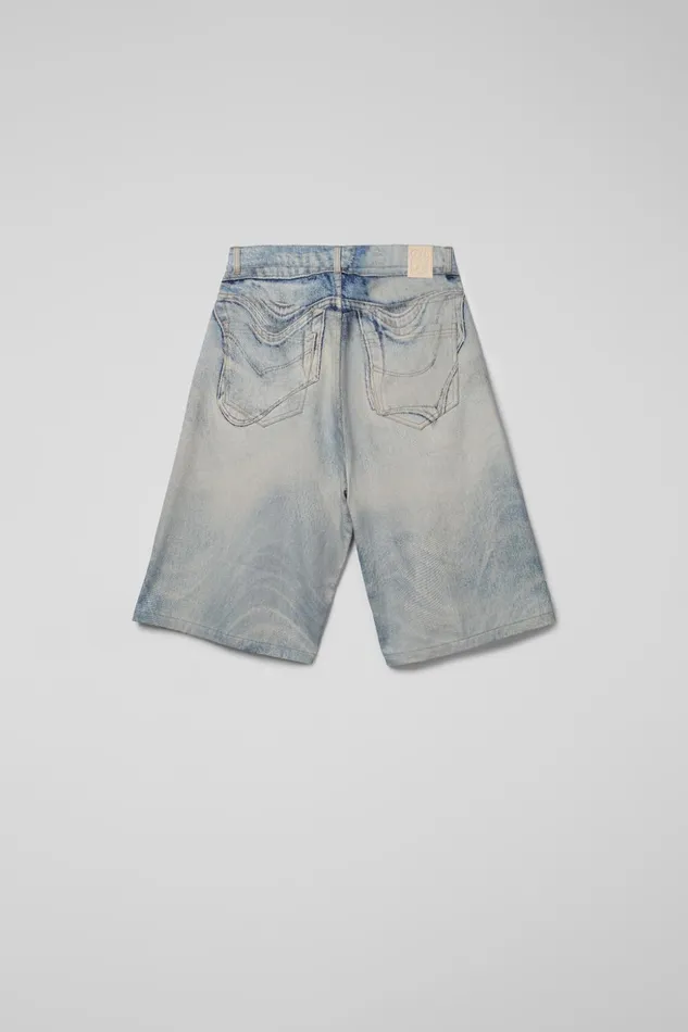 Women Denim Shorts Blue Denim Shorts Camper Denim