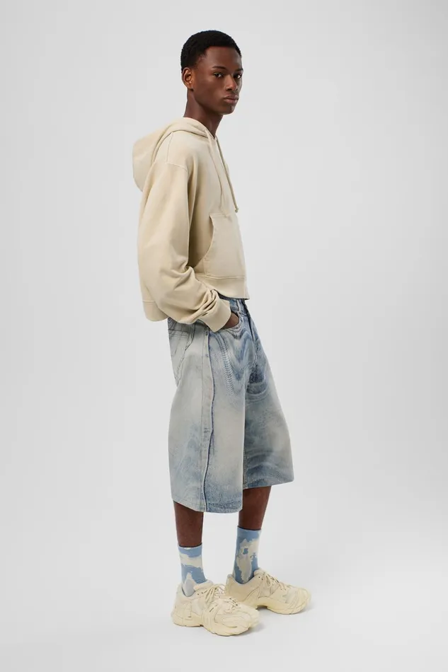 Women Denim Shorts Blue Denim Shorts Camper Denim
