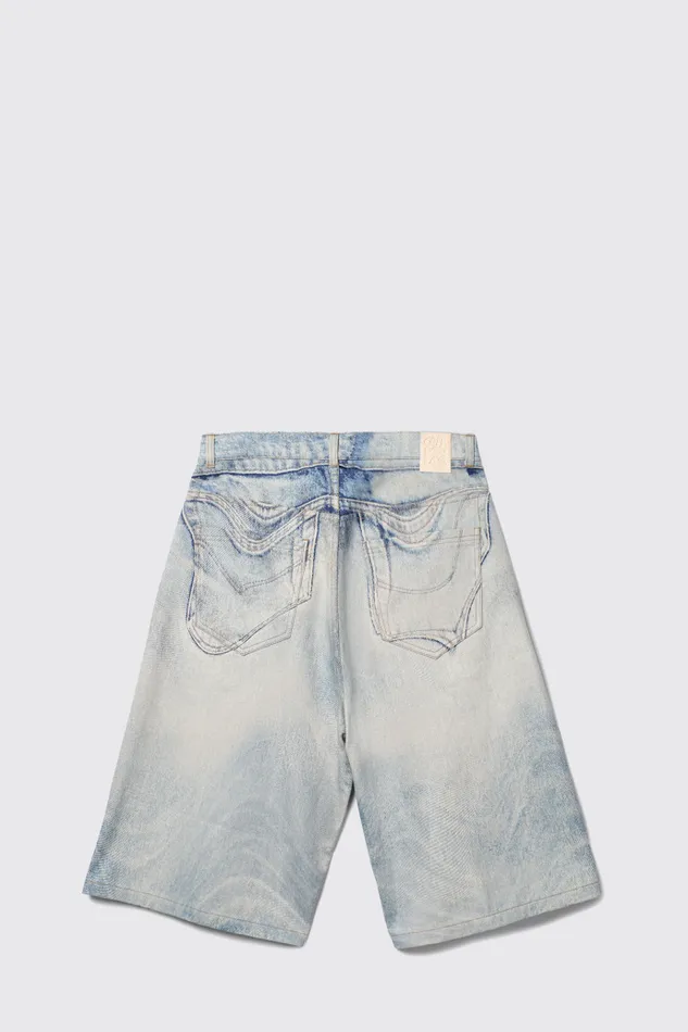 Women Denim Shorts Blue Denim Shorts Camper Denim