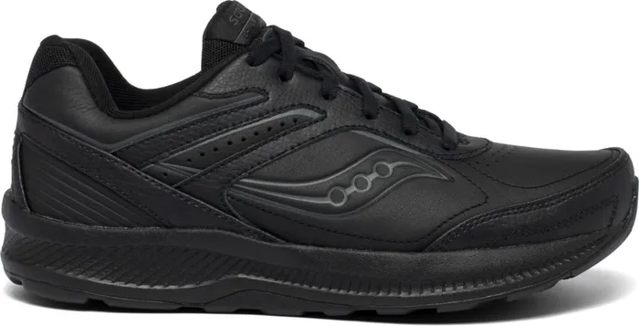 Women Echelon Walker 3 Wide Black Saucony Walking