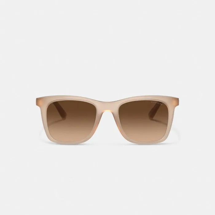 Women Eyewear Coach Disney X Coach Striped Square Sunglasses Ivorysaddle Women Eyewear Coach Disney X Coach Striped Square Sunglasses Ivorysaddle