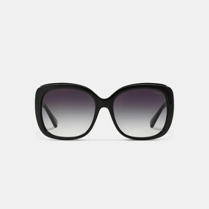 Women Eyewear Coach Horse And Carriage Square Sunglasses Black