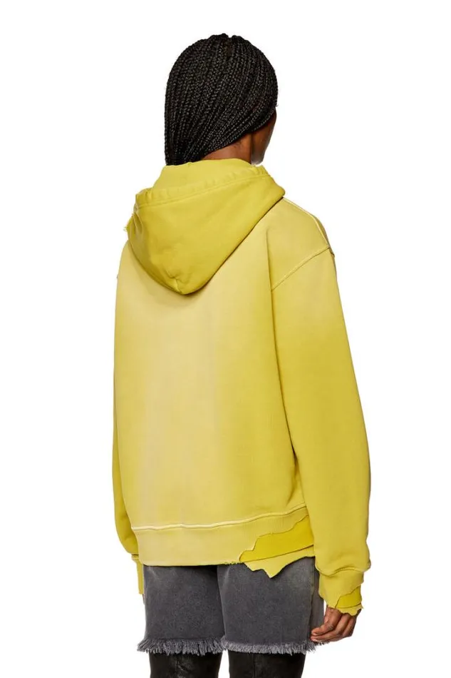 Women FMaxinneHoodDob Yellow Diesel Sweaters Women FMaxinneHoodDob Yellow Diesel Sweaters