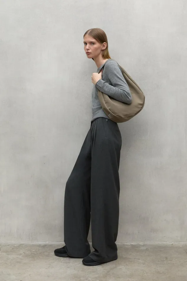 Women Green Bonded Sling Bag Ecoalf Handbags
