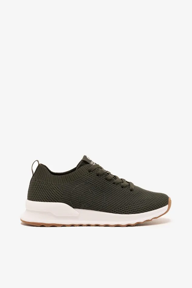 Women Green Conde Knitted Trainers Ecoalf Sneakers