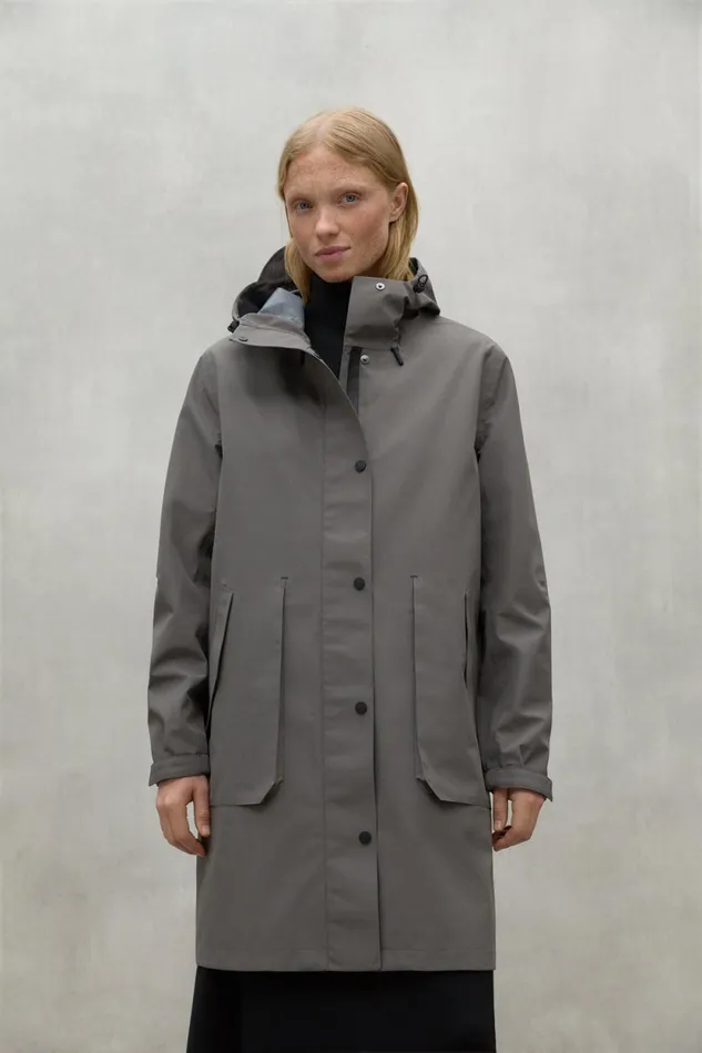 Women Grey Venue Jacket Ecoalf Coats And Jackets