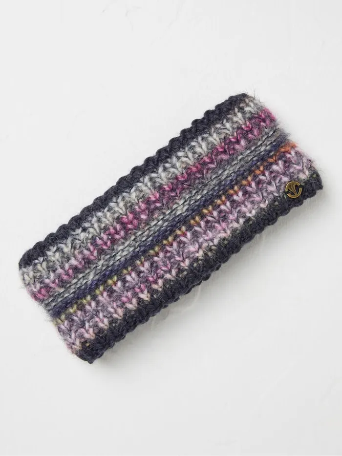Women Hair Accessories Fat Face Navy Blue Space Dye Headband