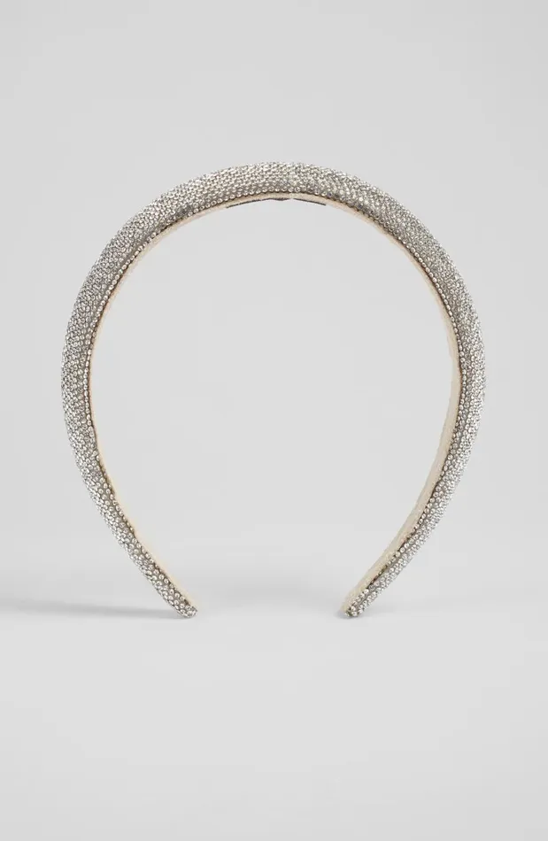 Women Hair Accessories LKBennett Gala Clear Crystal Headband