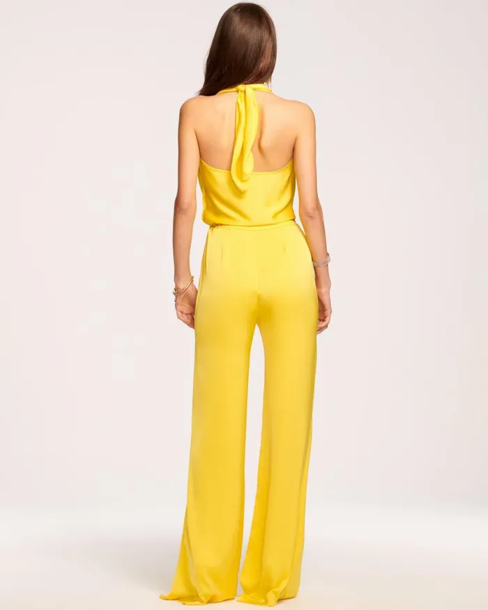 Women Harriet Halter Jumpsuit Navy Ramy Brook Dresses Women Harriet Halter Jumpsuit Navy Ramy Brook Dresses