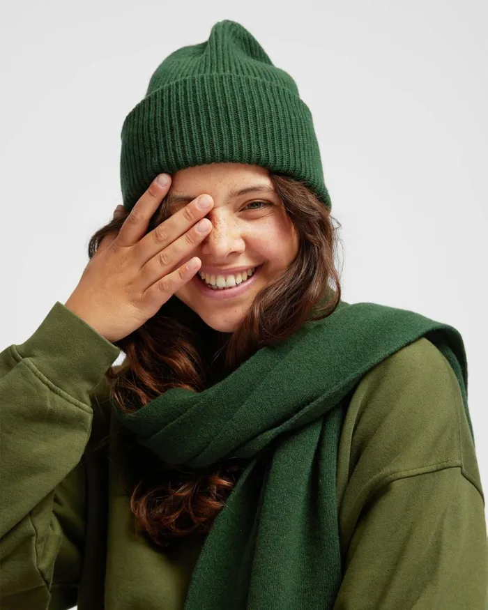 Women Hats Colorful Standard Merino Wool Hat Dusty Olive