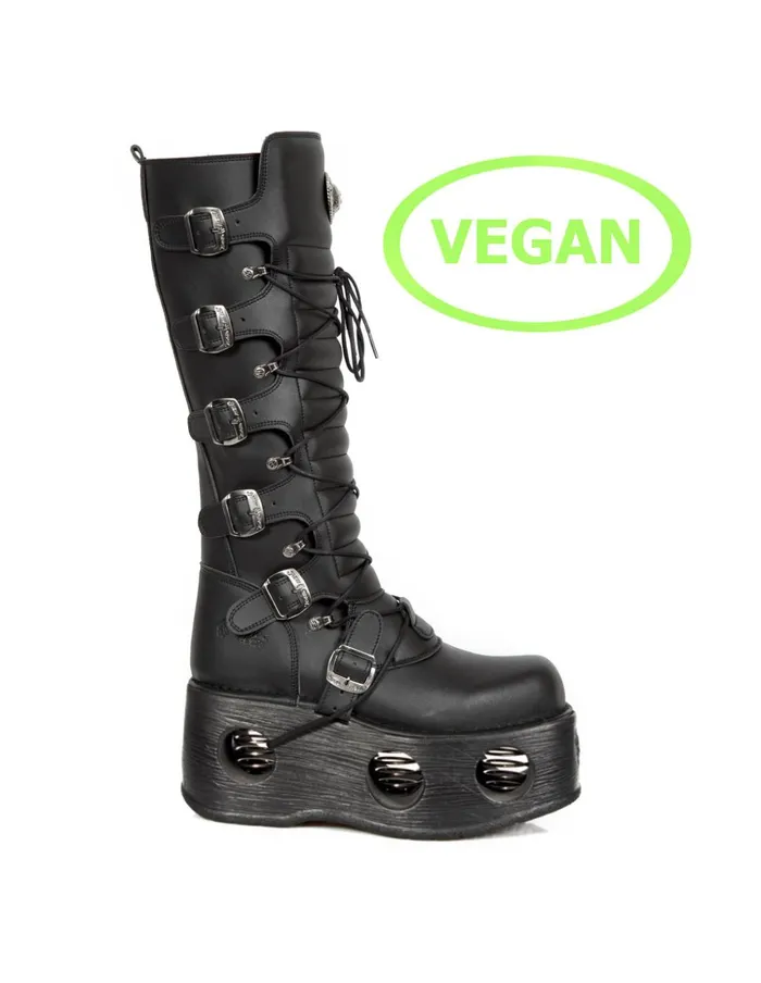Women High Boot Metallic M272Vc2 New Rock High Heels