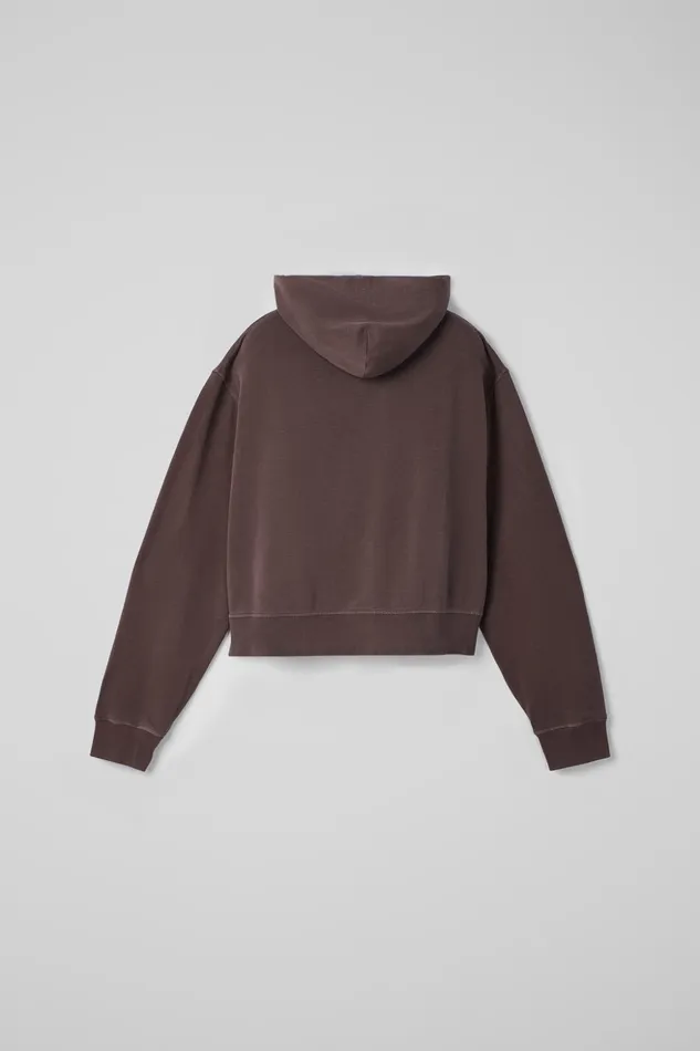 Women Hoodie Dusty Brown Organic Cotton Hoodie Camper Jersey Women Hoodie Dusty Brown Organic Cotton Hoodie Camper Jersey