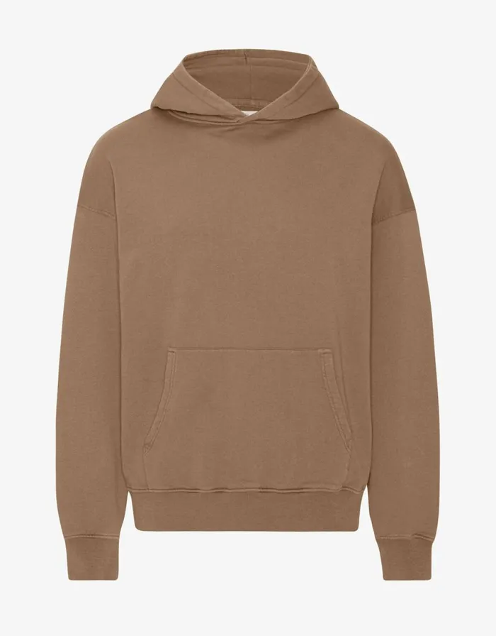 Women Hoodies Colorful Standard Organic Oversized Hood Sahara Camel