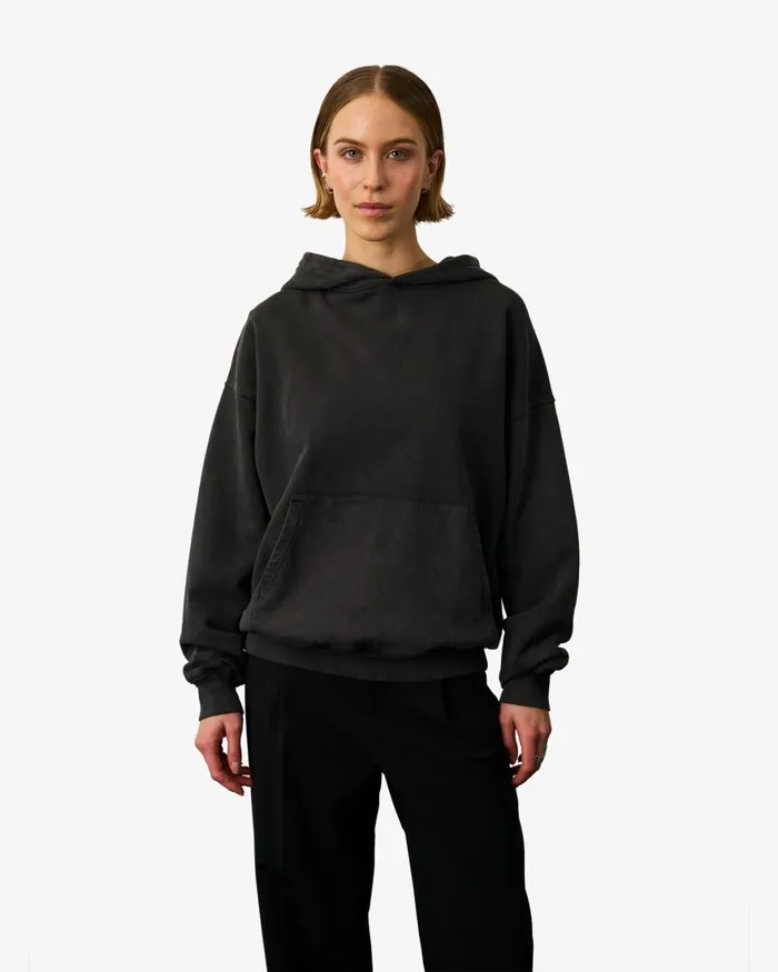 Women Hoodies Colorful Standard Organic Oversized Hood Sahara Camel