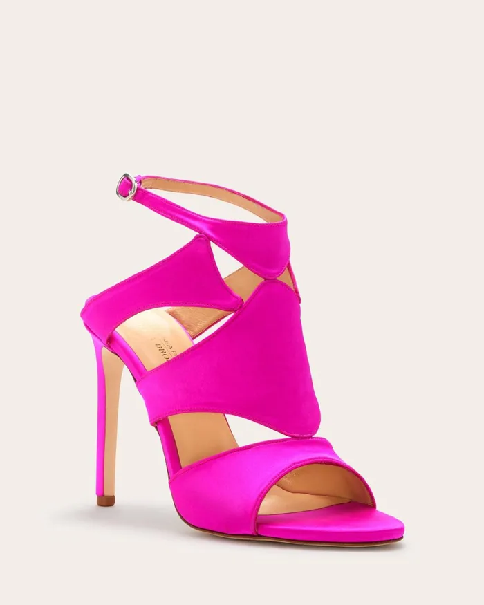 Women Huzar Cutout Sandals Electric Pink Ramy Brook Shoes