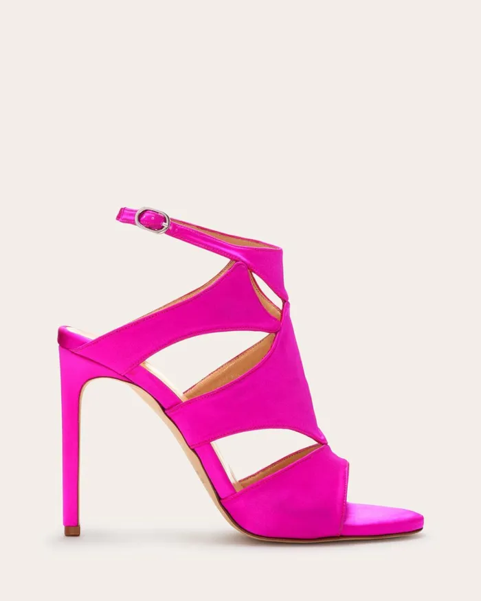 Women Huzar Cutout Sandals Electric Pink Ramy Brook Shoes
