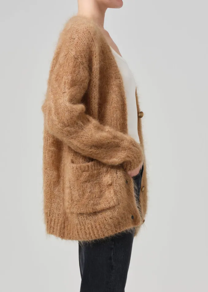 Women Jackets and Coats Citizens Of Humanity Padma Cable Cardigan In Golden Hour