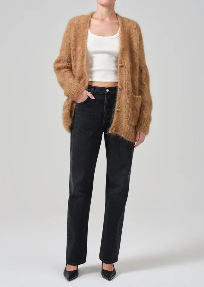 Women Jackets and Coats Citizens Of Humanity Padma Cable Cardigan In Golden Hour