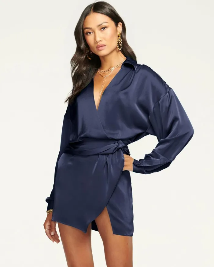 Women Jaymie Wrap Mini Dress Burnt Sienna Ramy Brook Dresses Women Jaymie Wrap Mini Dress Burnt Sienna Ramy Brook Dresses