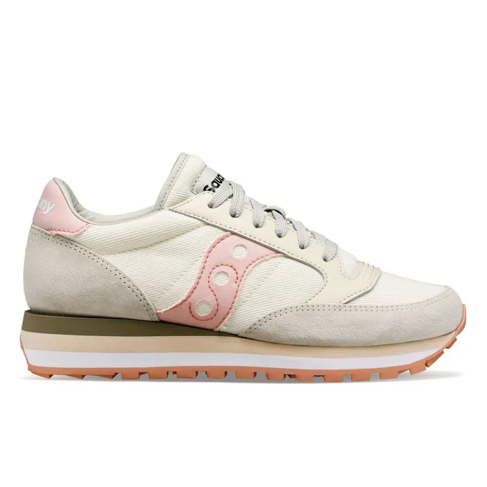 Women Jazz Triple Glitter Beigesalmon Saucony Lifestyle